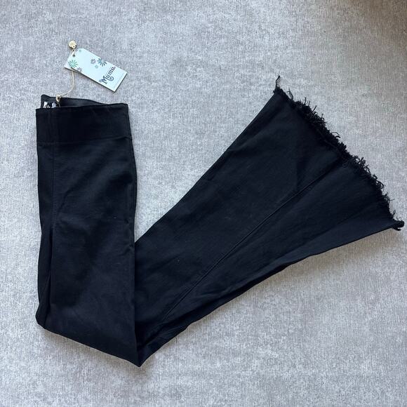 Show Me Your Mumu Pants - NWT Show Me Your Mumu Black Kick Flare Jeans